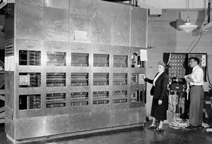 photo of huge computer